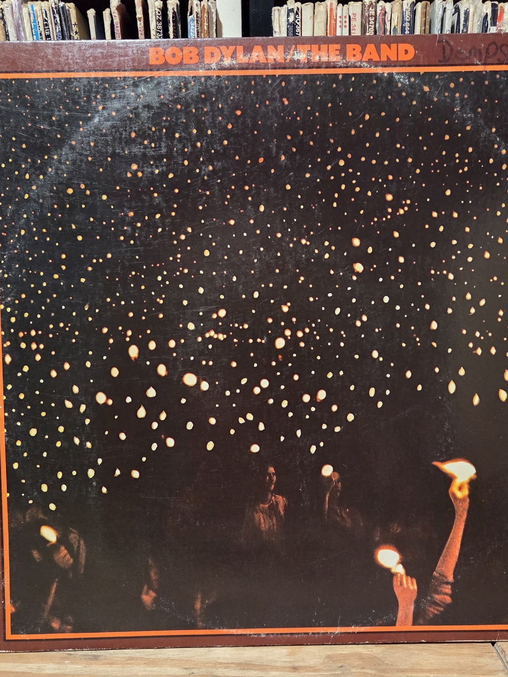 Bob Dylan The Band 'before the flood' vintage vinyl 74